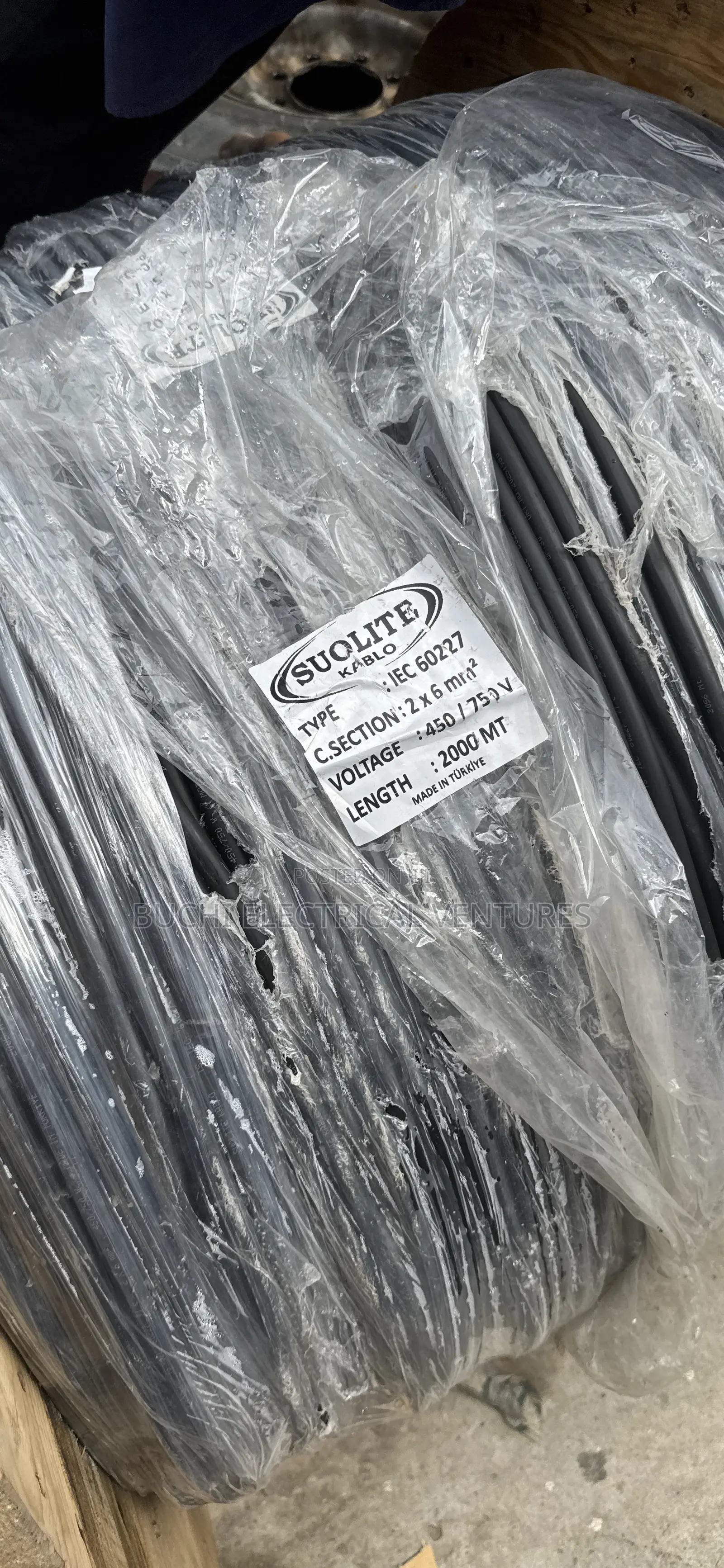 6mmx2core Flexible Cable (Suolite-Kablo)