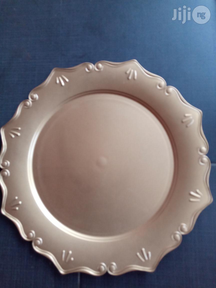 Golden Charger Plates For Special Events