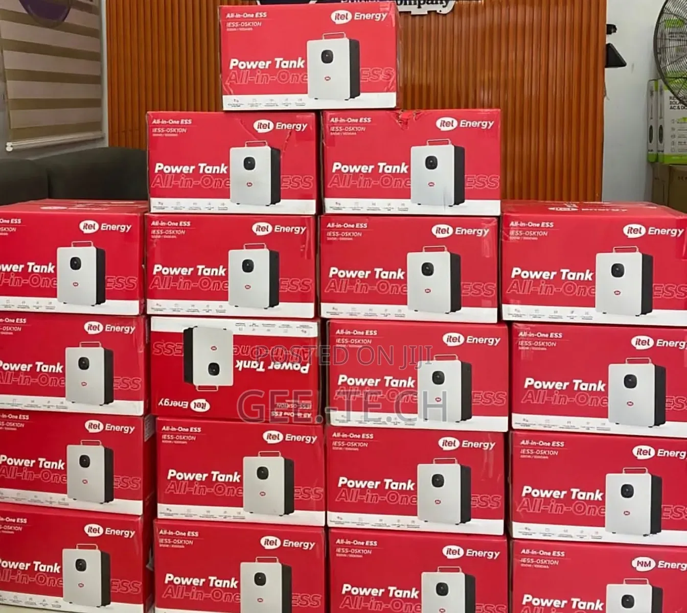 Itel Powertank in Bulk