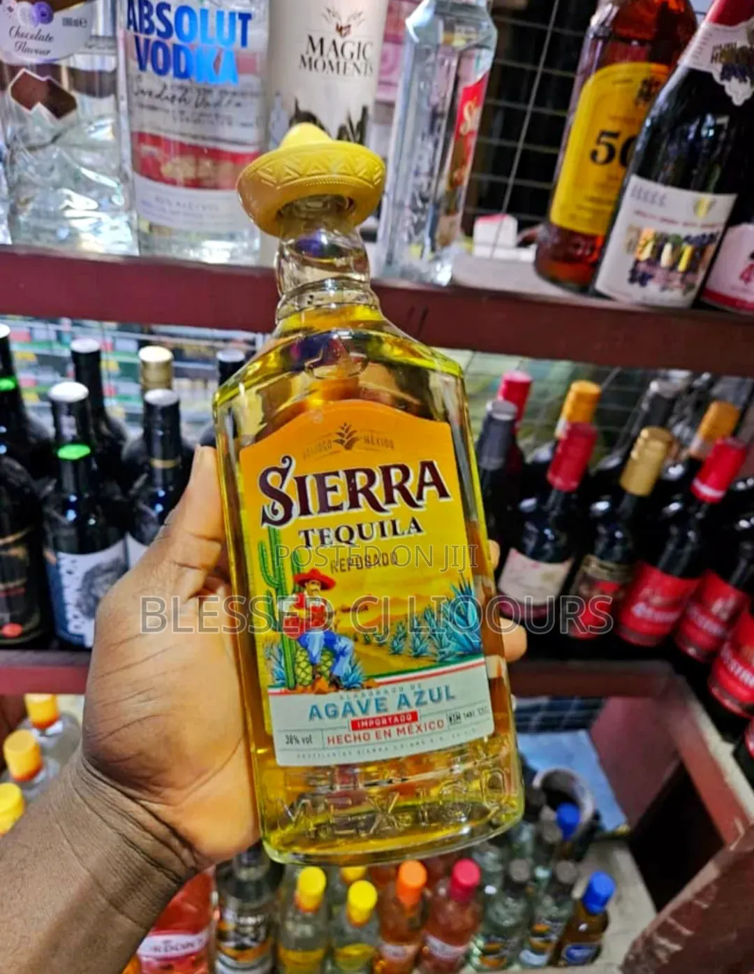 Sierra Gold Tequila by 12 BTLS