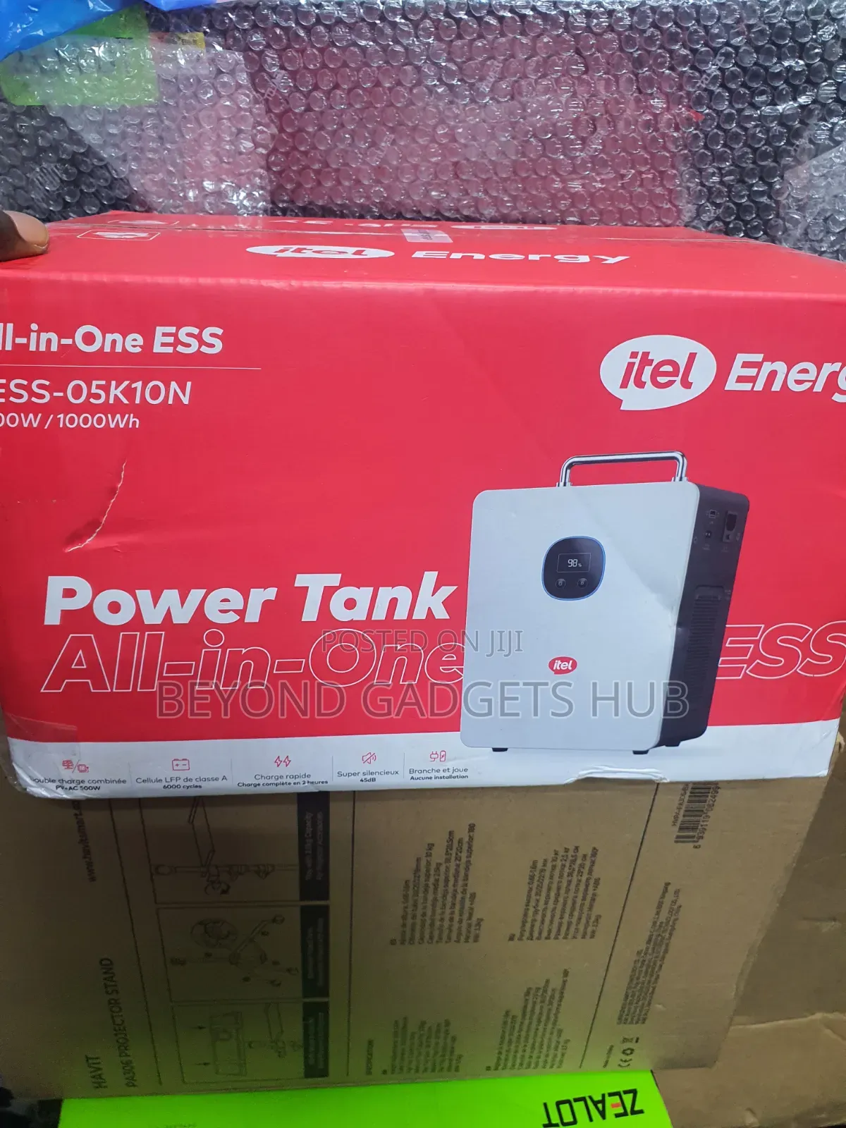 Itel Power Tank Power Station 500w/1000wh