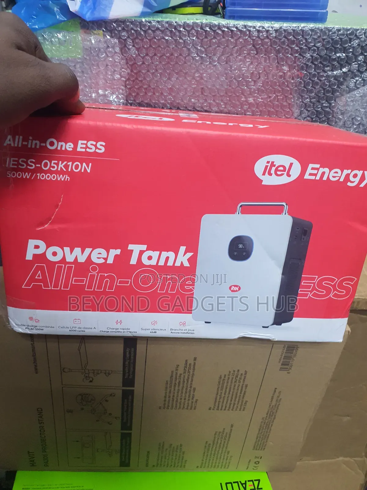 Itel Power Tank Power Station 500w/1000wh