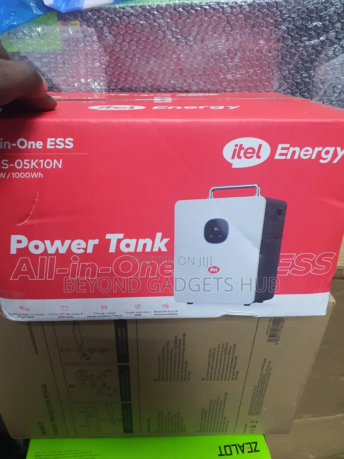Itel Power Tank Power Station 500w/1000wh
