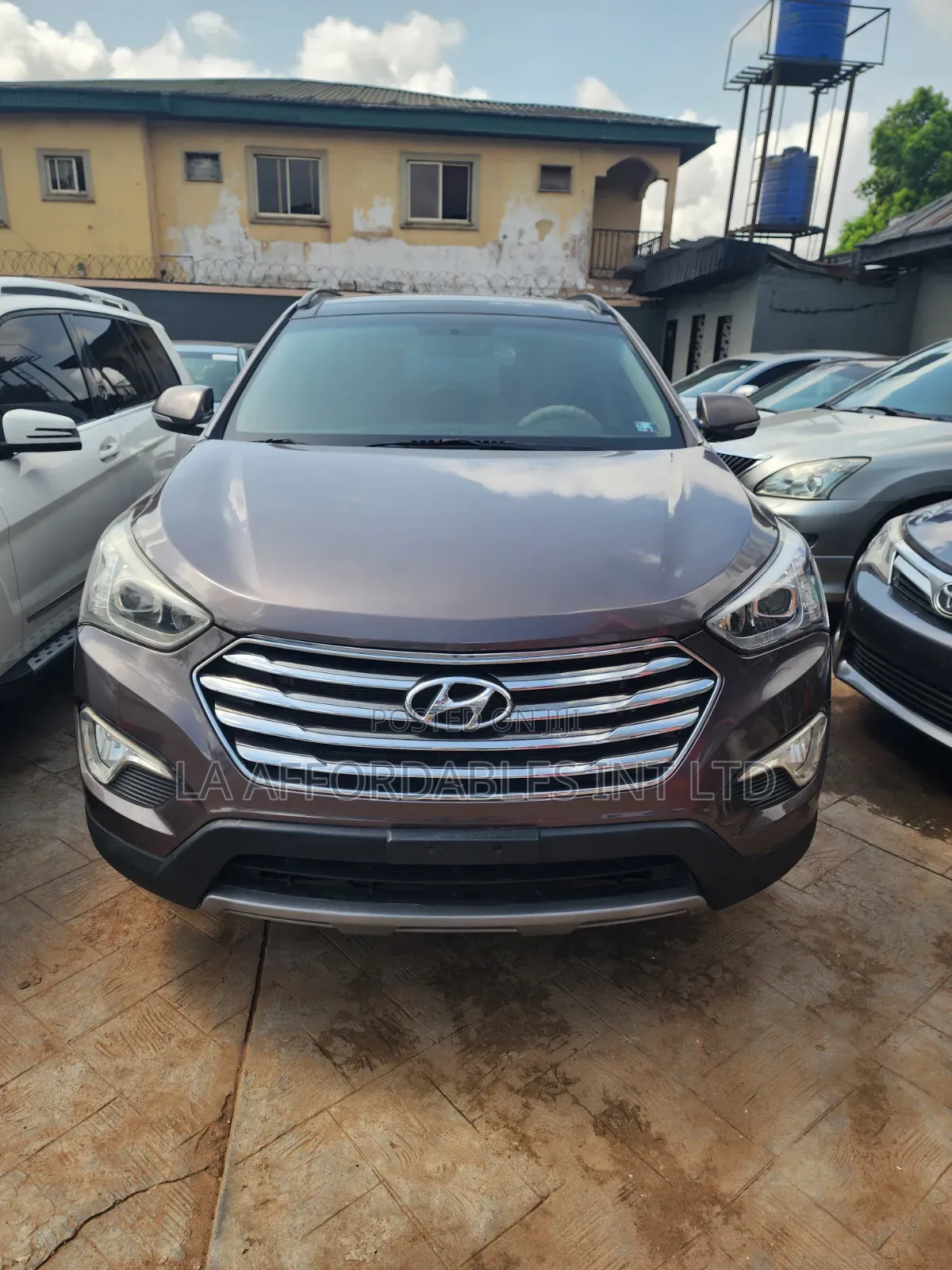 Hyundai Santa Fe Limited AWD 2016 Brown
