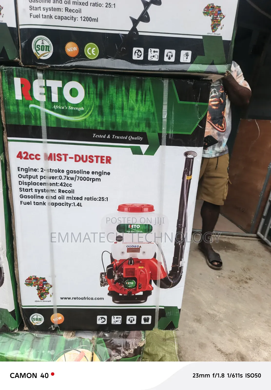 Reto Power Sprayer Machine