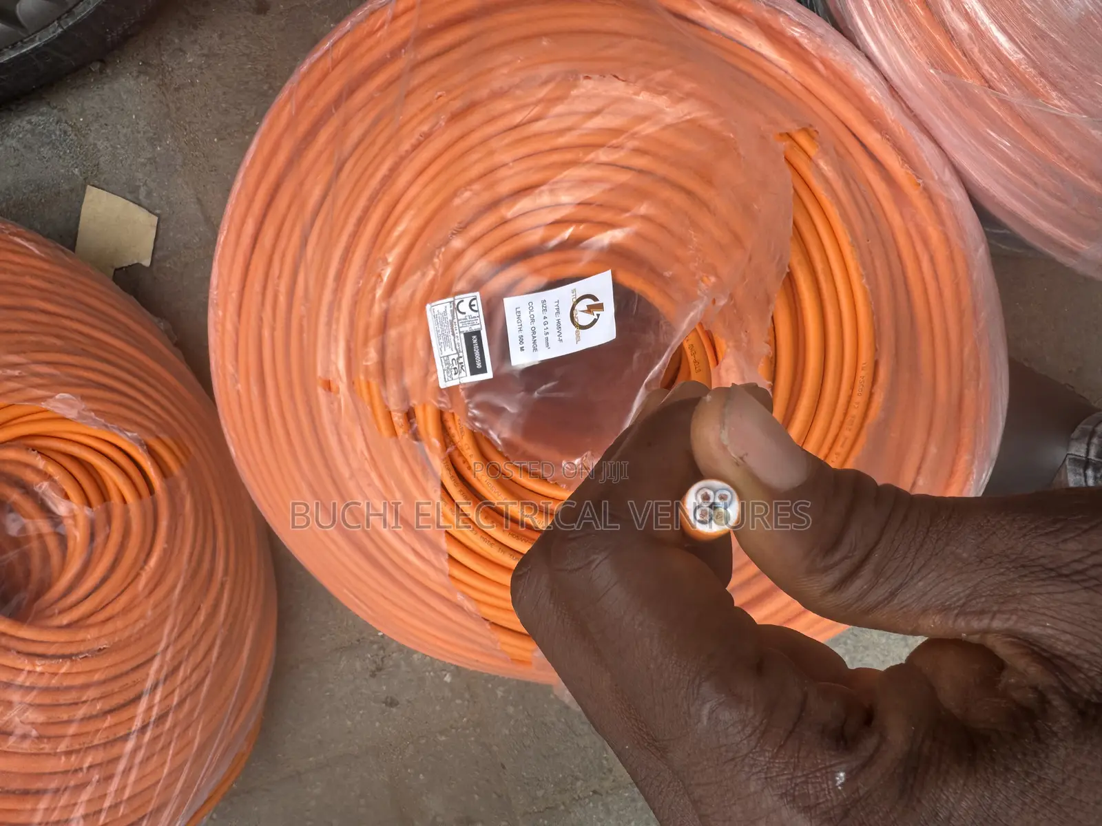 1.5mmx4core Flexible Cable (Stop-End)