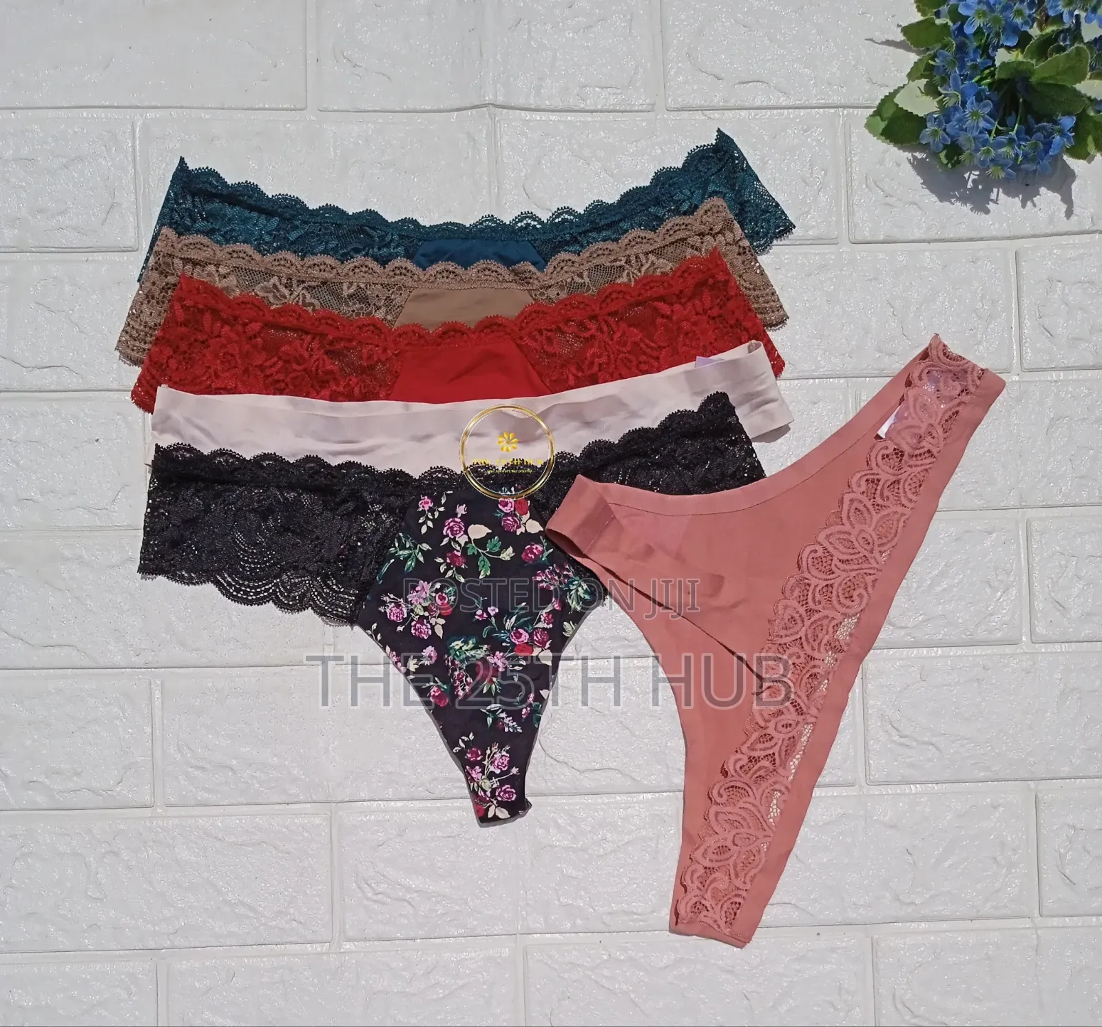 Assorted Lace Thong Set for Ladies