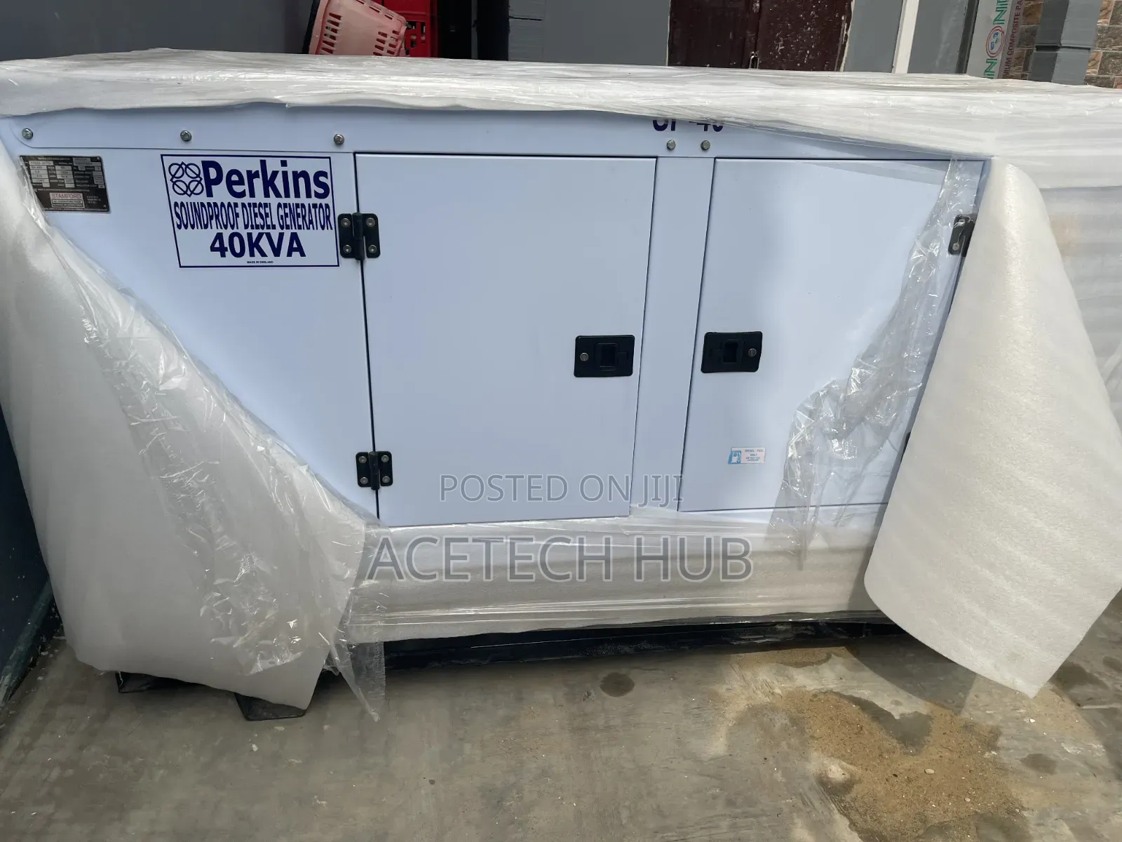 Perkins 40kva Silent Generator – Strong Engine Low Consumption