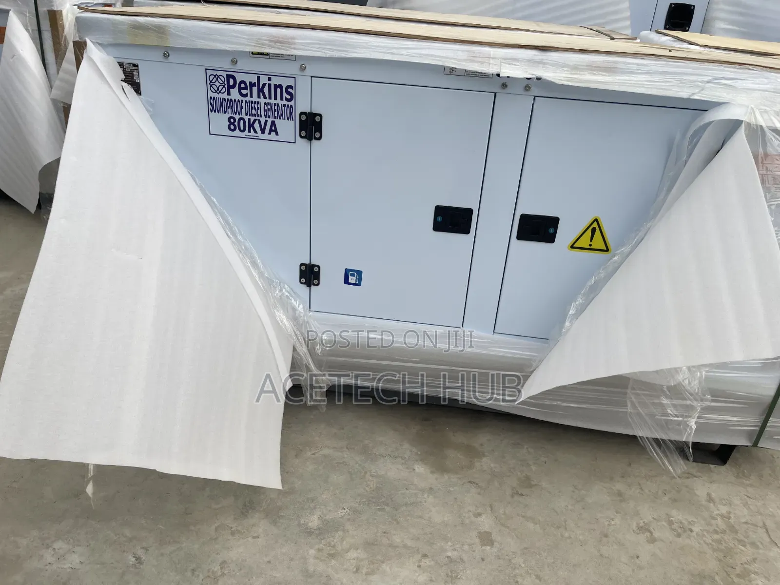 Heavy Duty Perkins 80kva Soundproof Genset