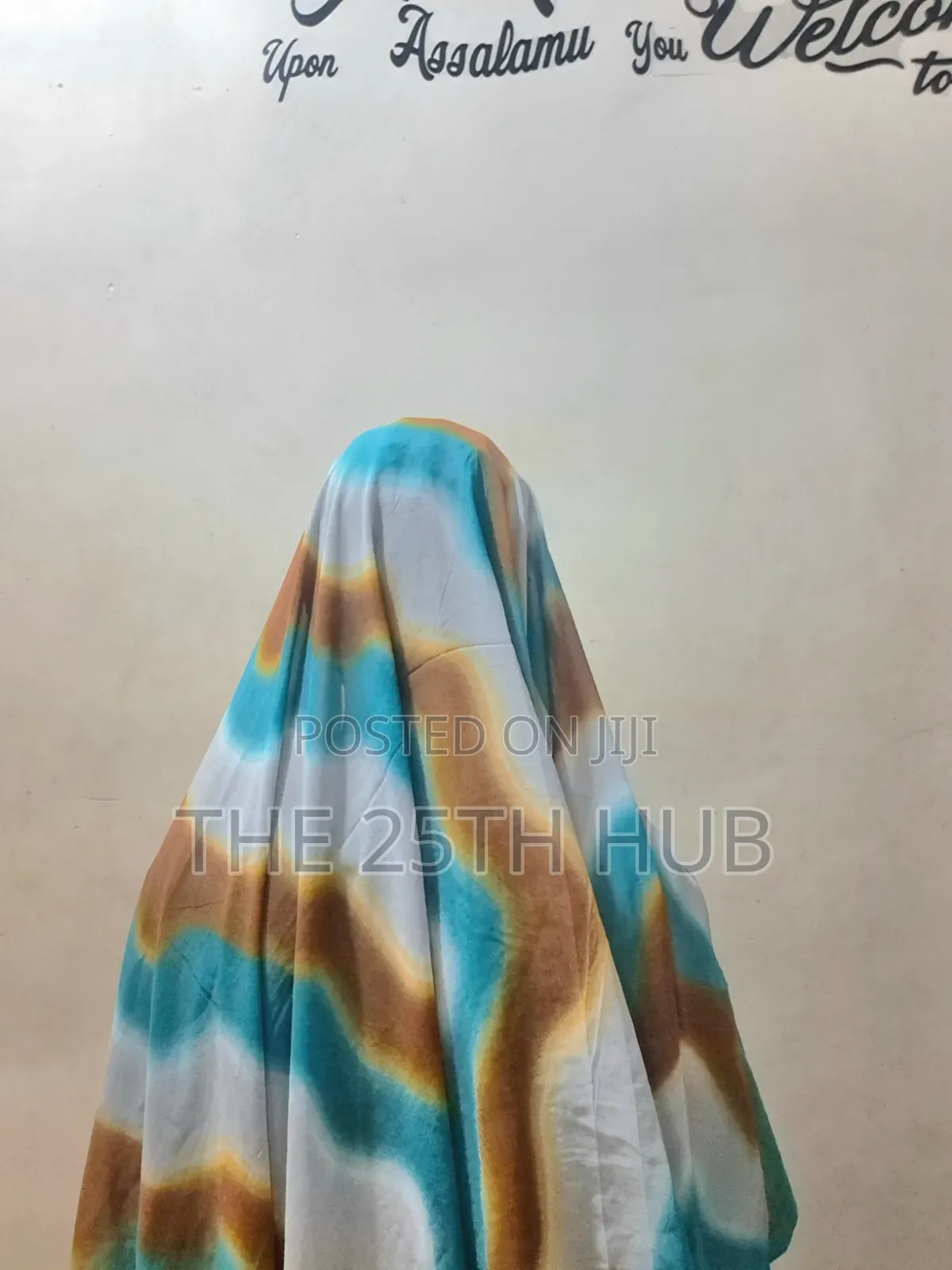 Multicolored Chiffon Scarf for Women