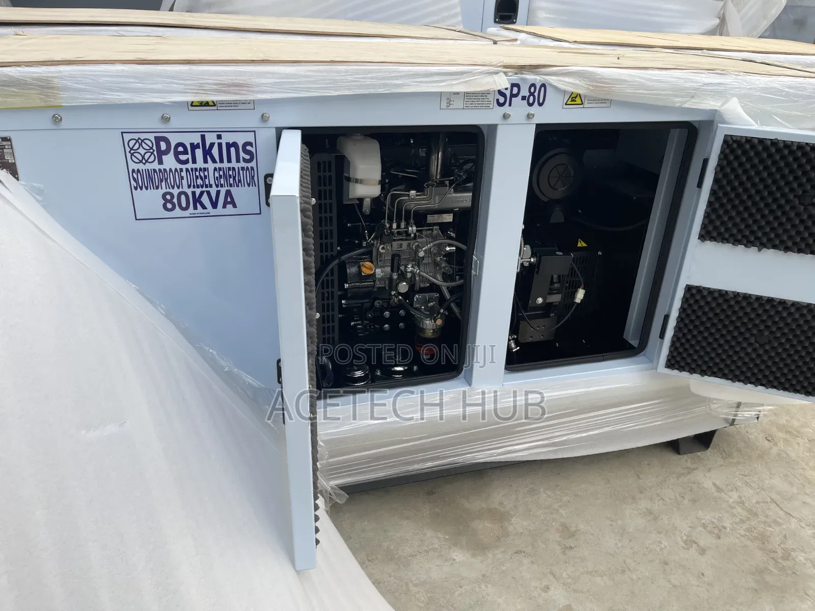 Premium Perkins 80kva Soundproof Genset in Nigeria