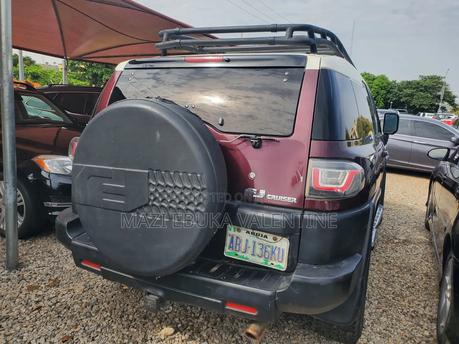 Toyota FJ Cruiser 2009 Burgundy
