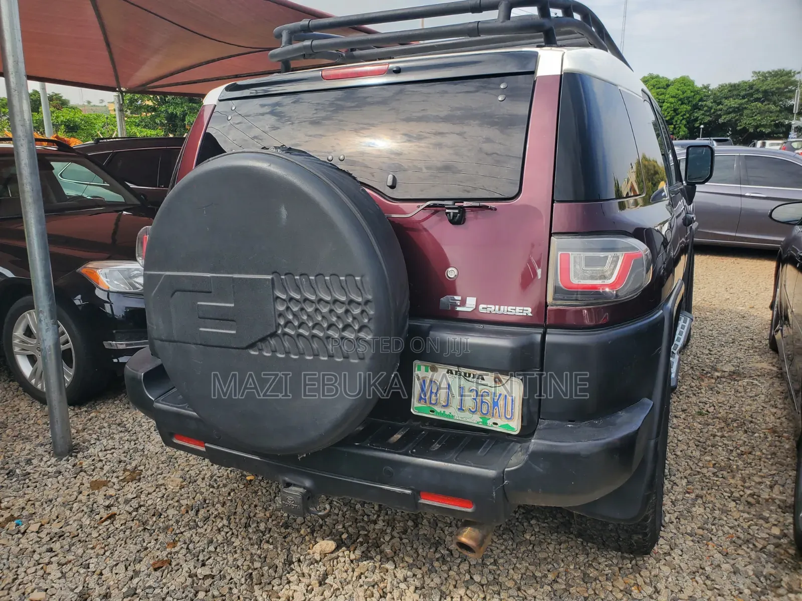 Toyota FJ Cruiser 2009 Burgundy