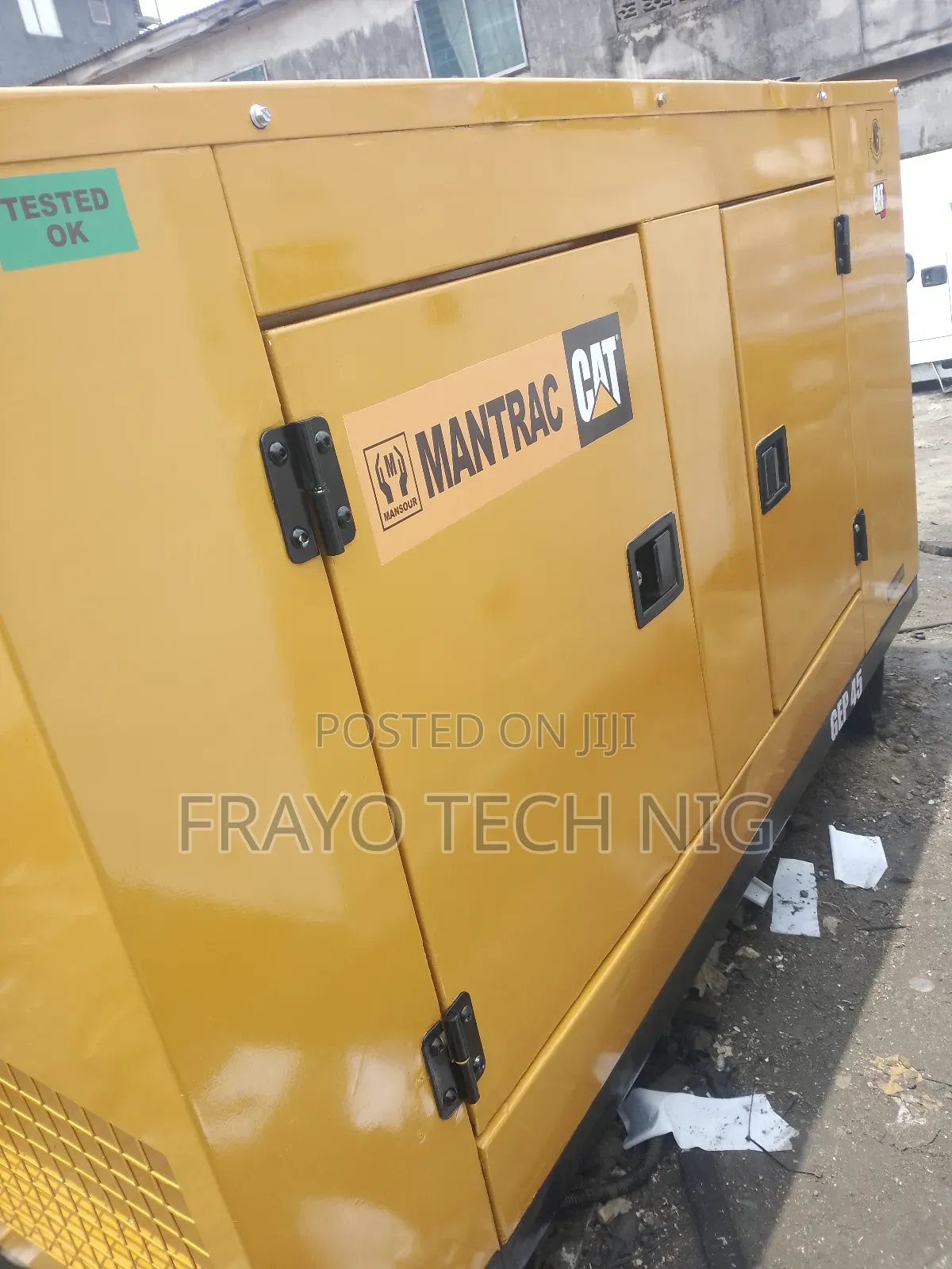 45kva Mantrac Cat