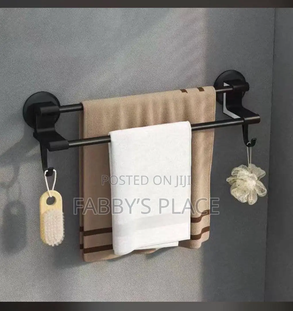 Double Rail Towel Hanger | Wall Mounted Bathroom Towel Hanger