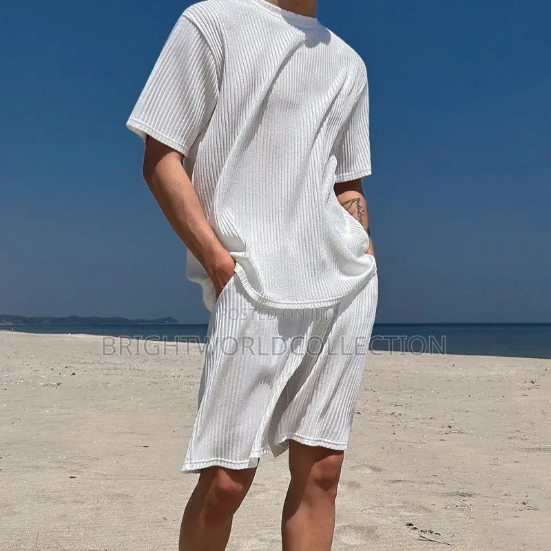 Men's Pants Ice Silk Sports Suit Summer Loose Drape Men's Breathable