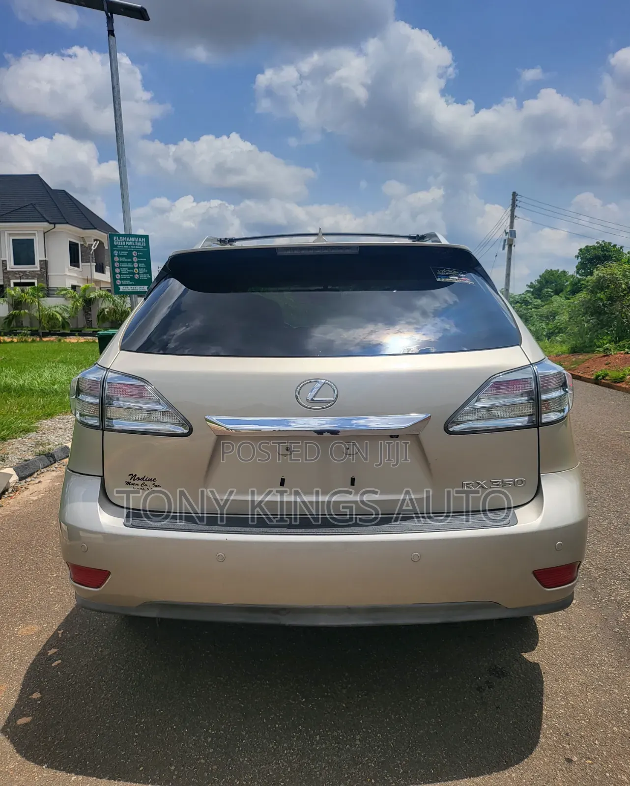 Lexus RX 350 2011 Gold