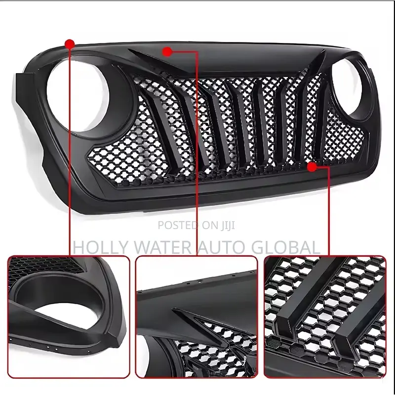 Jeep Wrangler 2019/2025 Model Front Grill Cover