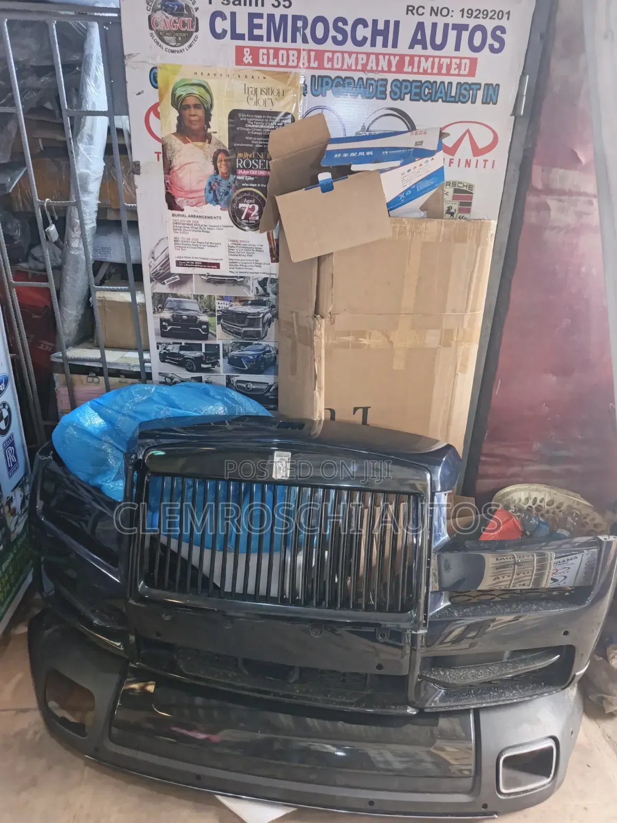 High Quality Certified Complete Front/Back Bumper Rolls Royce Cullinan