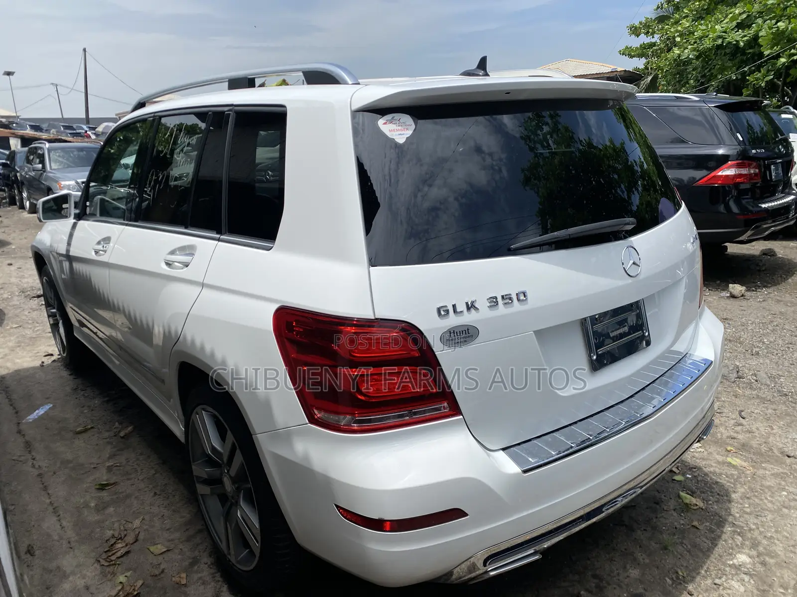 Mercedes-Benz GLK-Class 350 4MATIC 2014 White