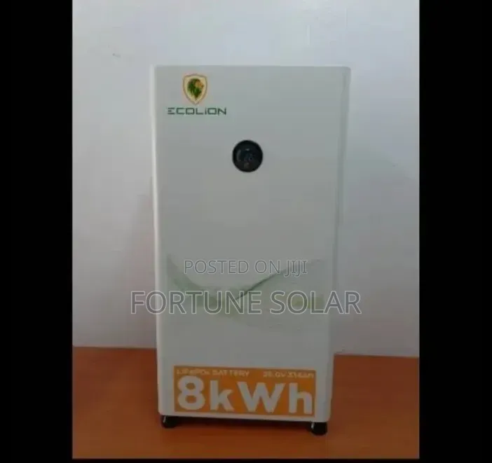 Ecolion 16kwh 48v Lithium Battery With Moving Tire and Standing