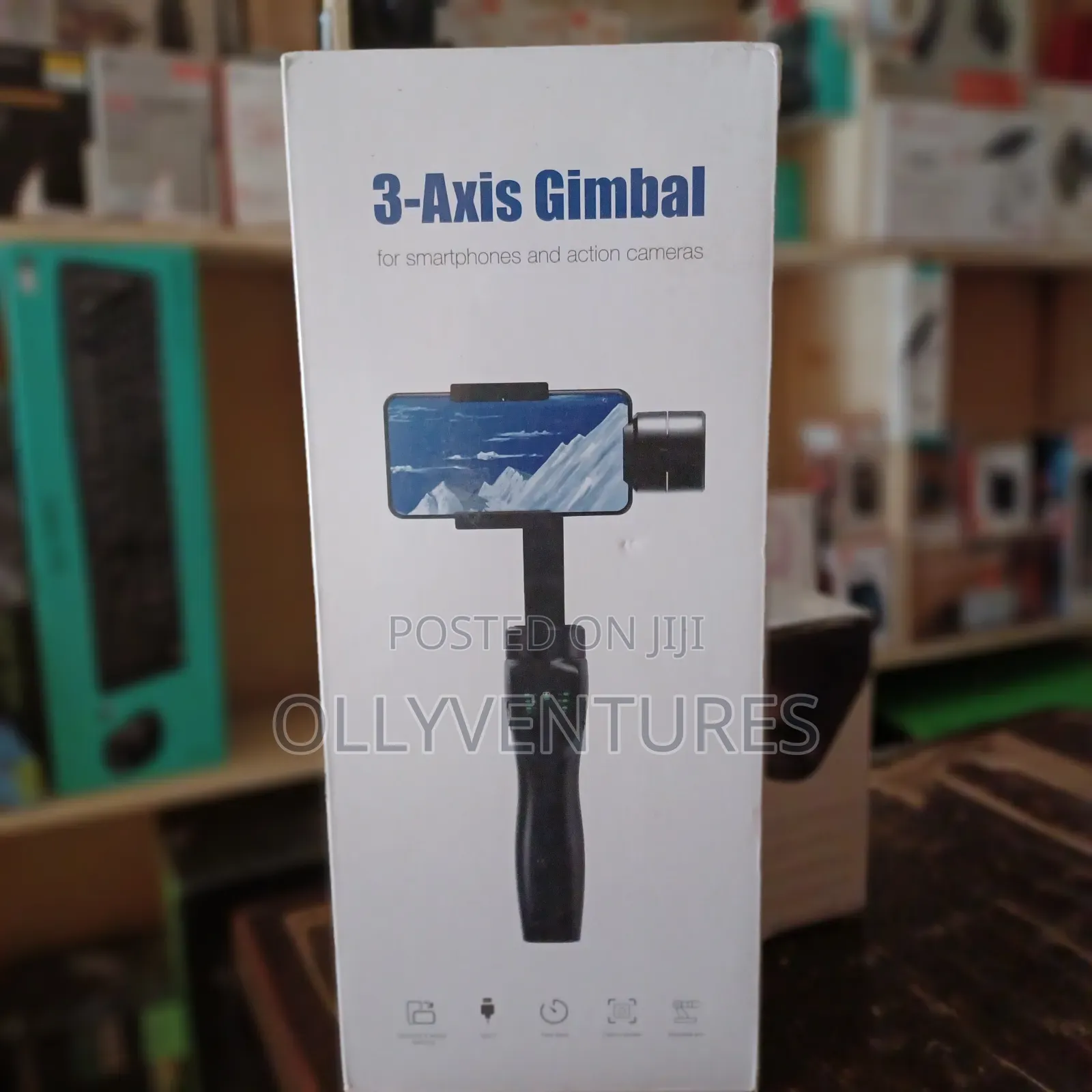 3- Axis Gimbal for Smartphones and Action Camera
