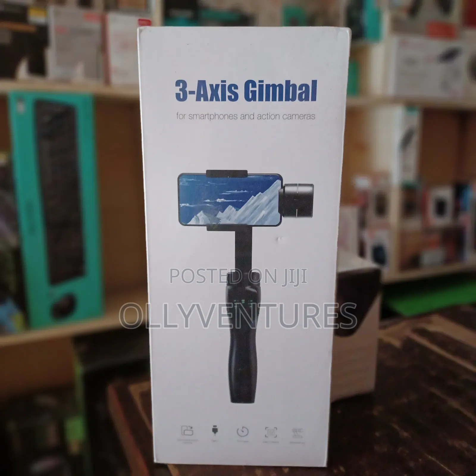 3- Axis Gimbal for Smartphones and Action Camera