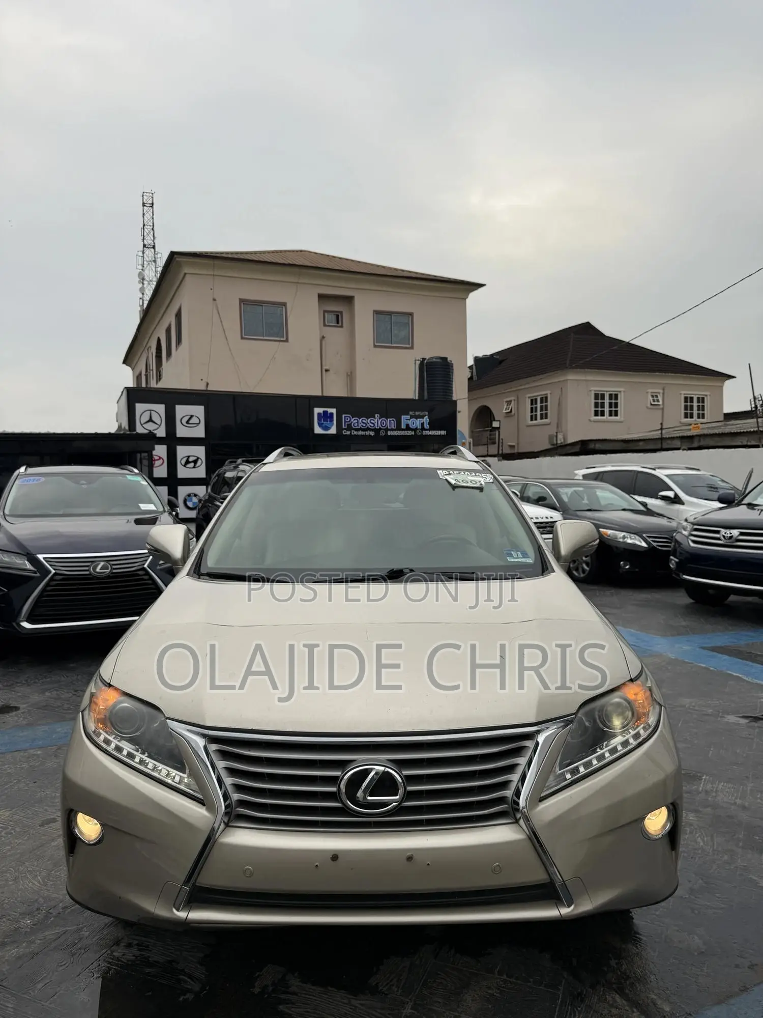 Lexus RX 2013 Gold