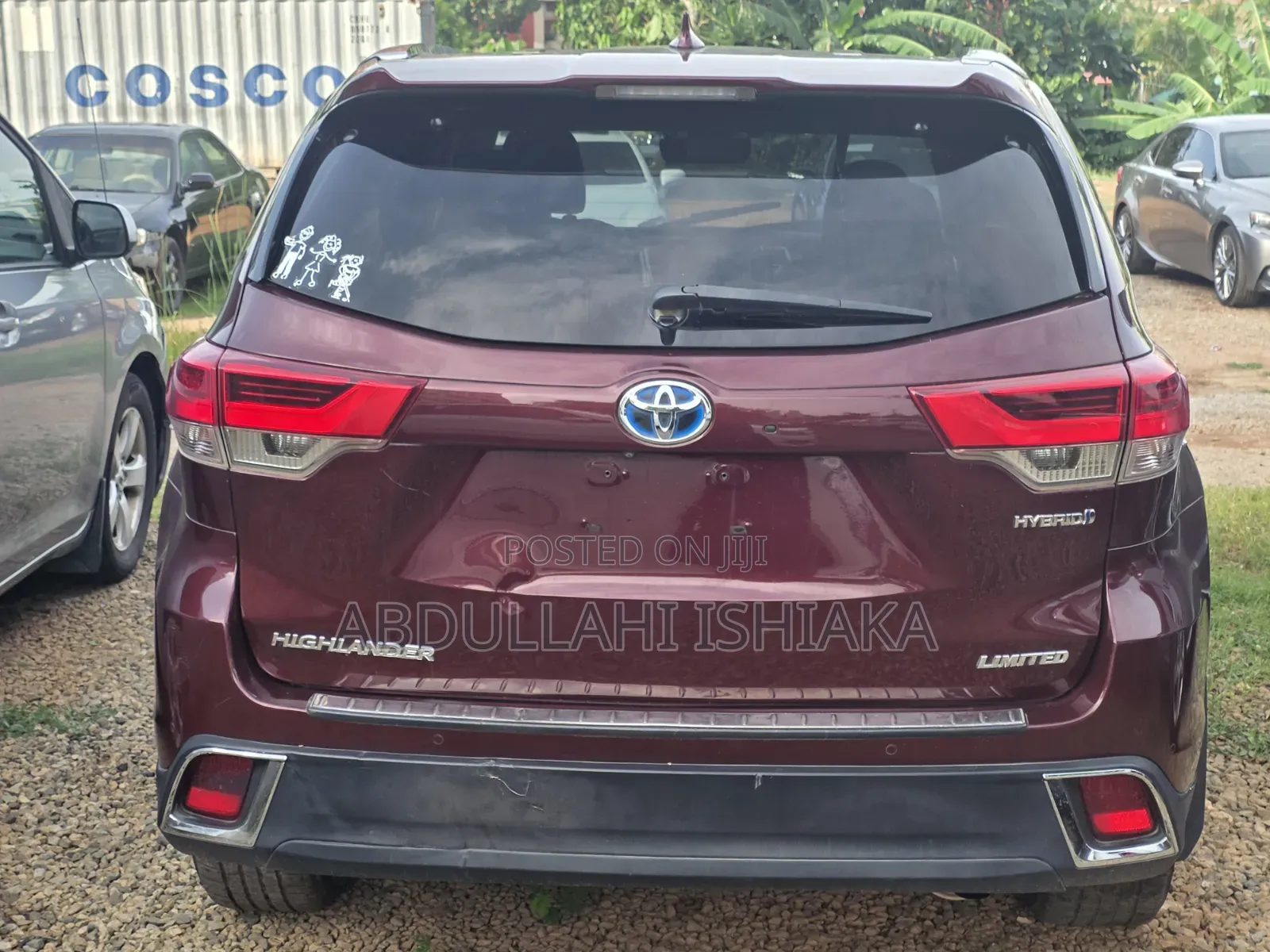 Toyota Highlander Hybrid XLE (3.5L 6cyl) 2017 Brown