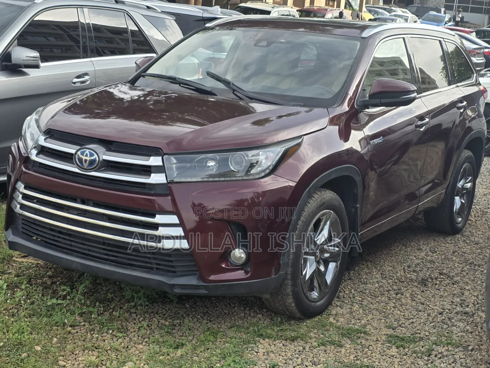 Toyota Highlander Hybrid XLE (3.5L 6cyl) 2017 Brown