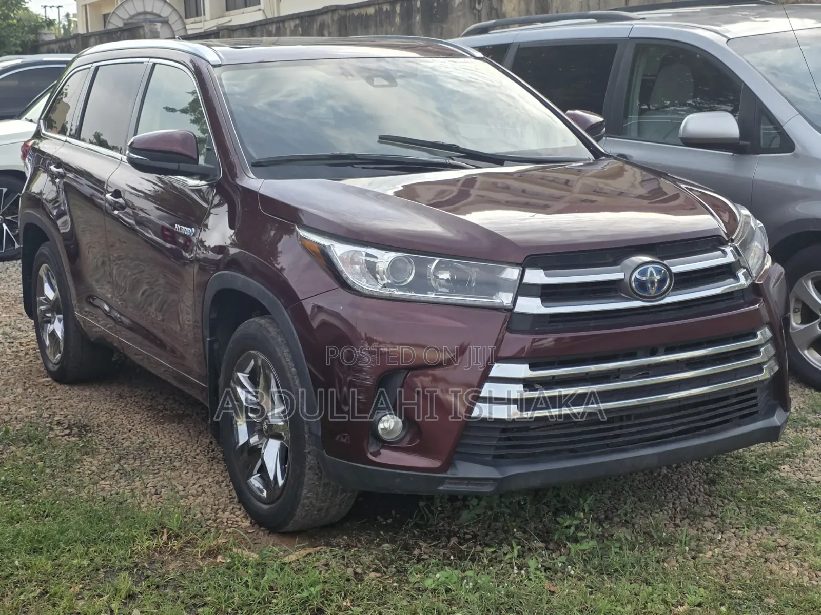Toyota Highlander Hybrid XLE (3.5L 6cyl) 2017 Brown