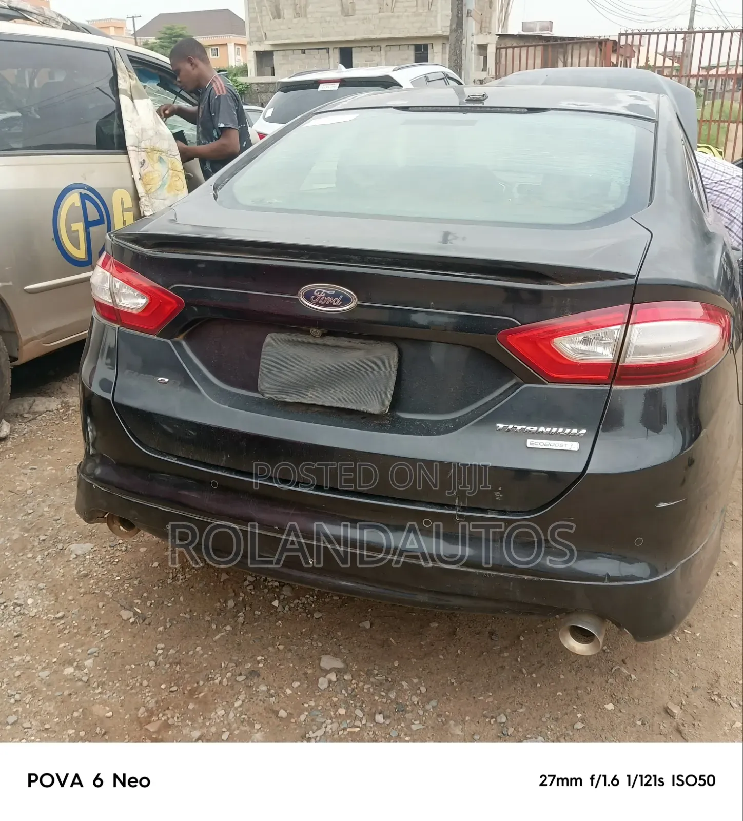 Ford Fusion S 2013 Black