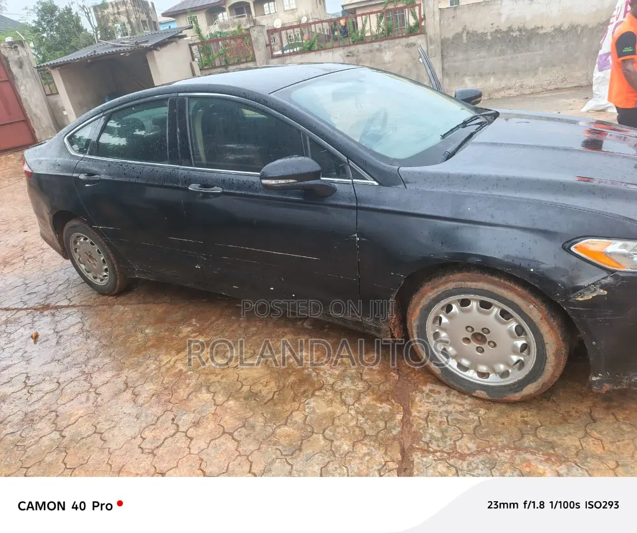 Ford Fusion S 2013 Black