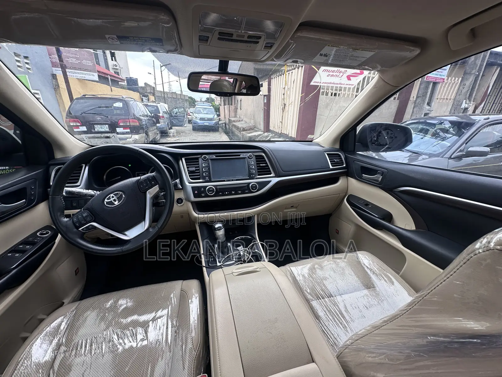 Toyota Highlander Limited V6 4x2 (3.5L 6cyl 6A) 2016 White