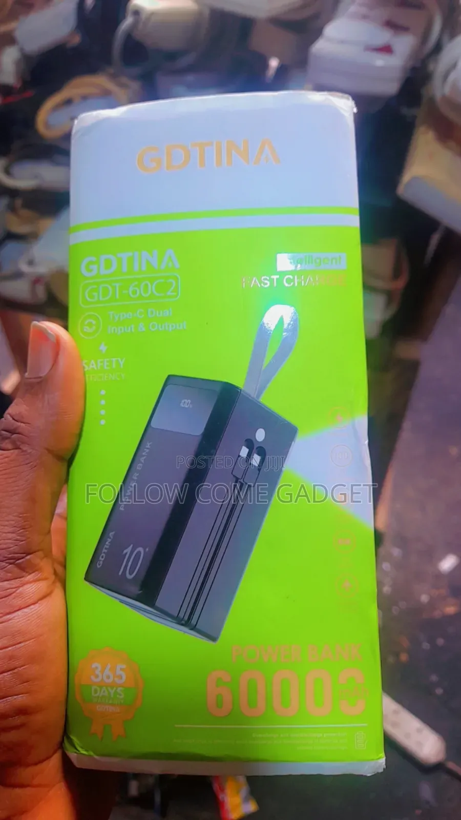 Gdtina Power Bank