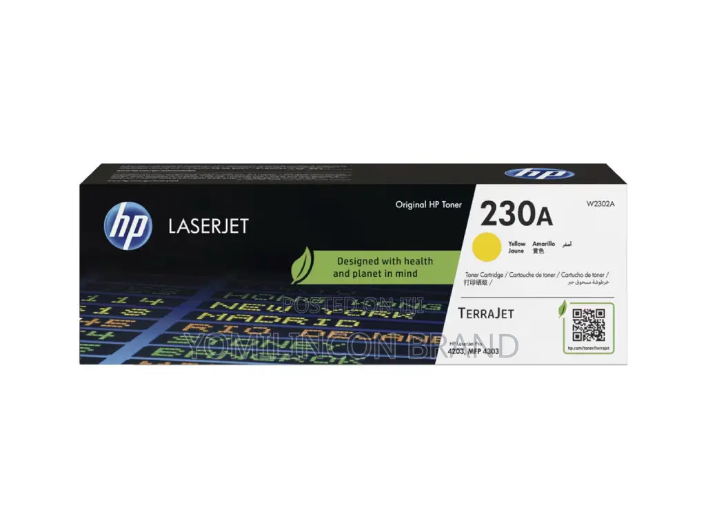 Hp 230 a Yellow Laserjet Toner Cartridge