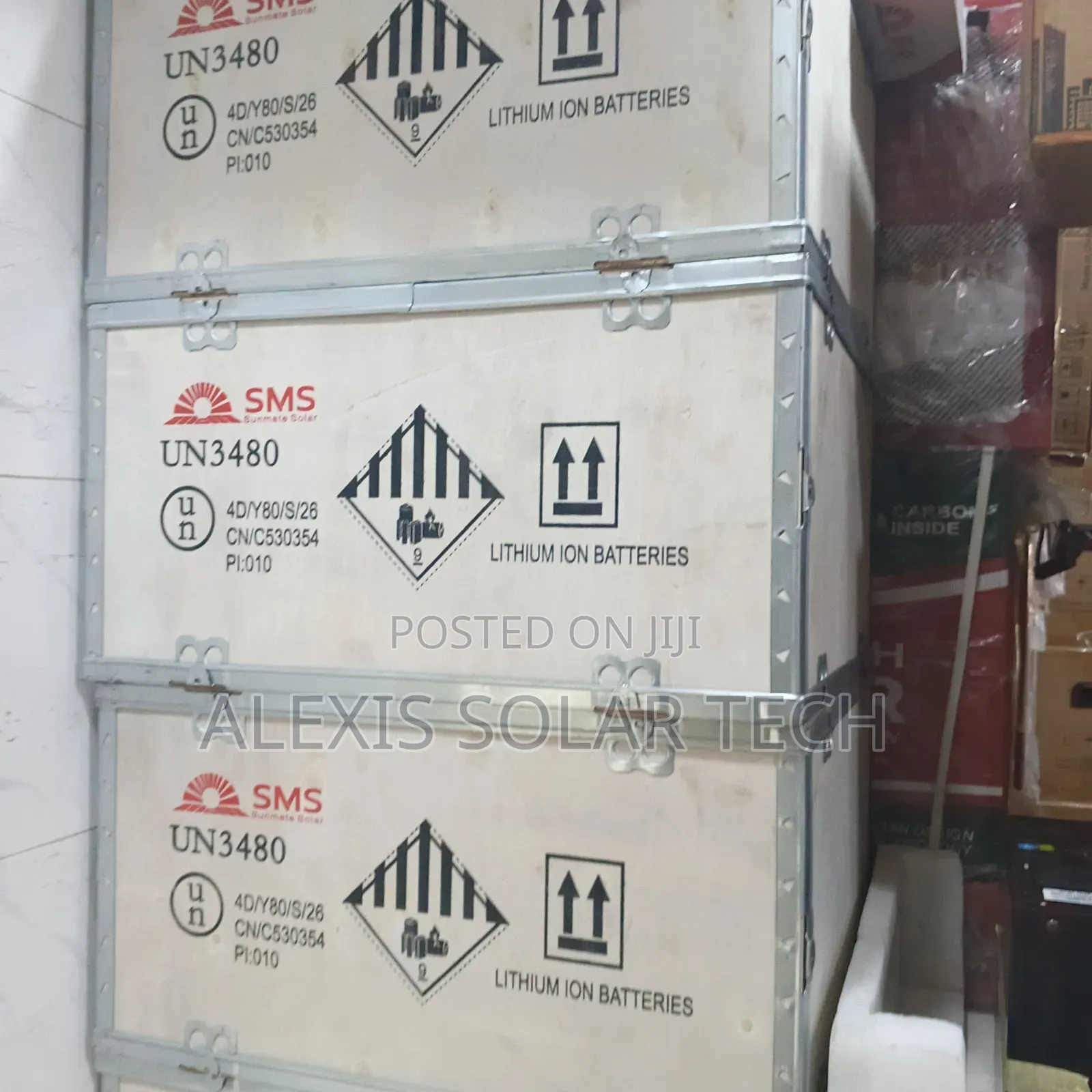 7.2kwh 24v SMS Solar Lithium Battery