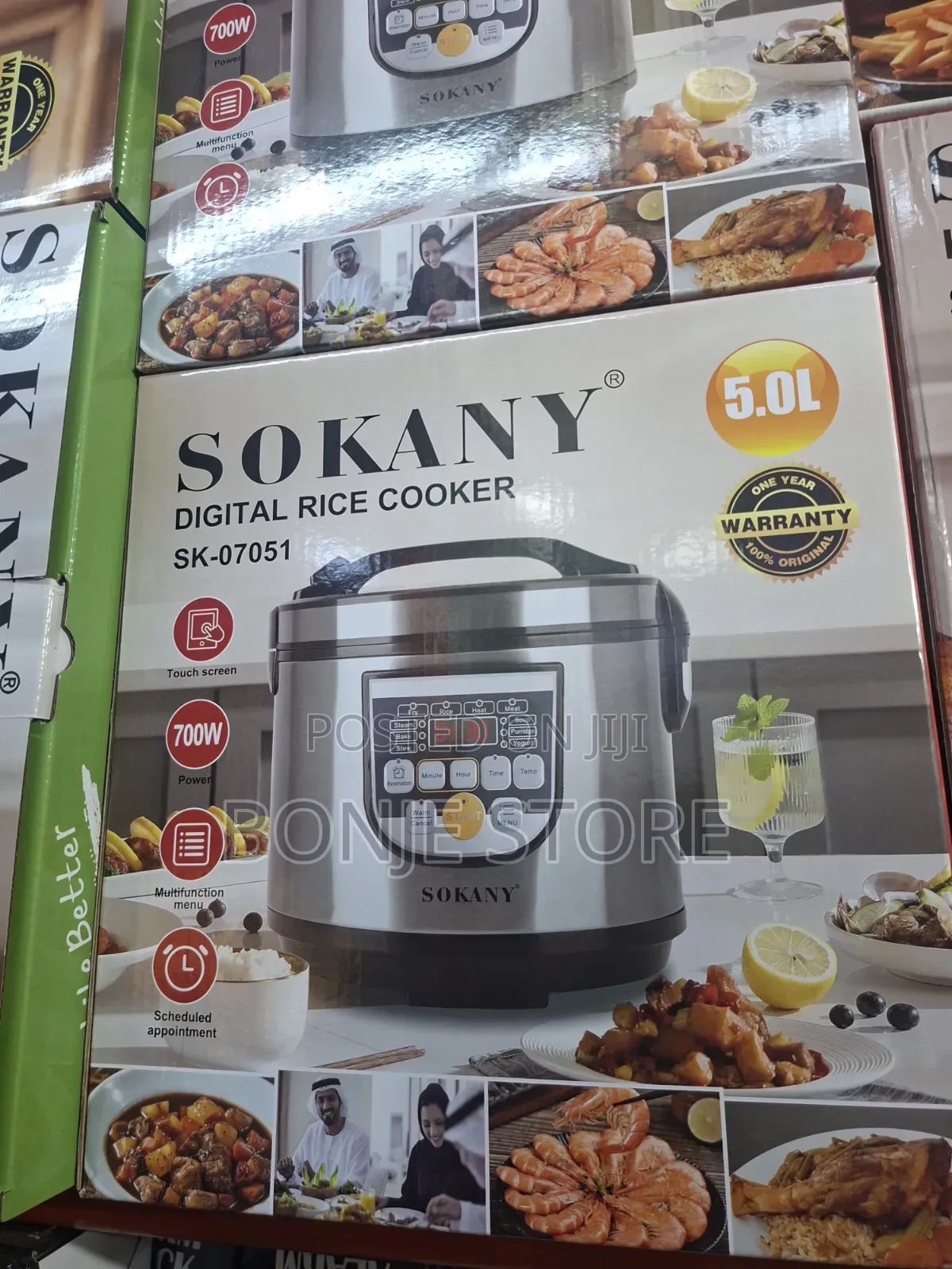 5.0l Sokany Digital Rice Cooker