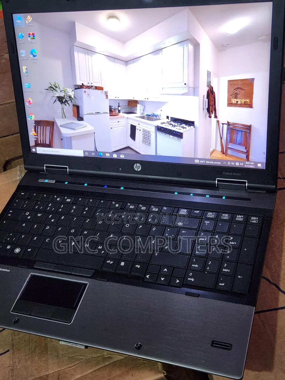 Laptop HP EliteBook 8540W 8GB Intel Core i5 HDD 500GB
