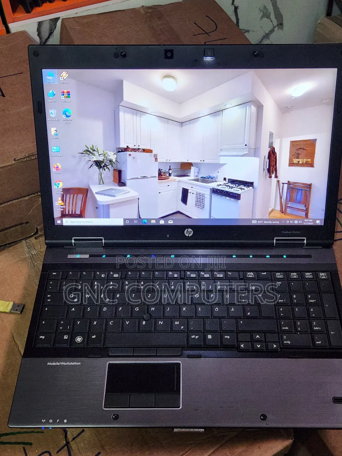 Laptop HP EliteBook 8540W 8GB Intel Core i5 HDD 500GB