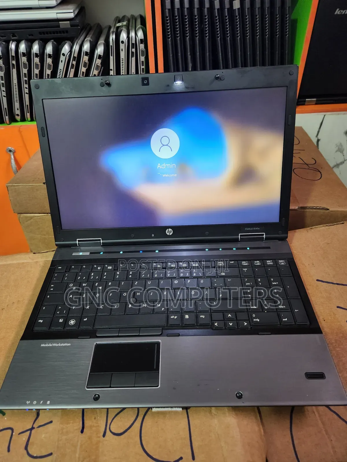 Laptop HP EliteBook 8540W 8GB Intel Core i5 HDD 500GB