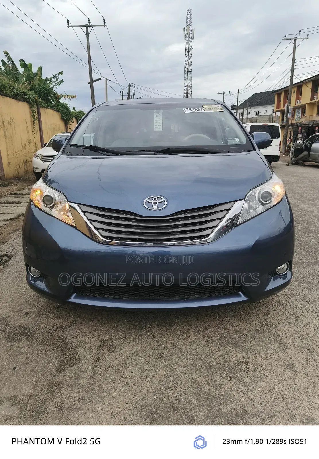 Toyota Sienna XLE 7 Passenger 2012 Blue