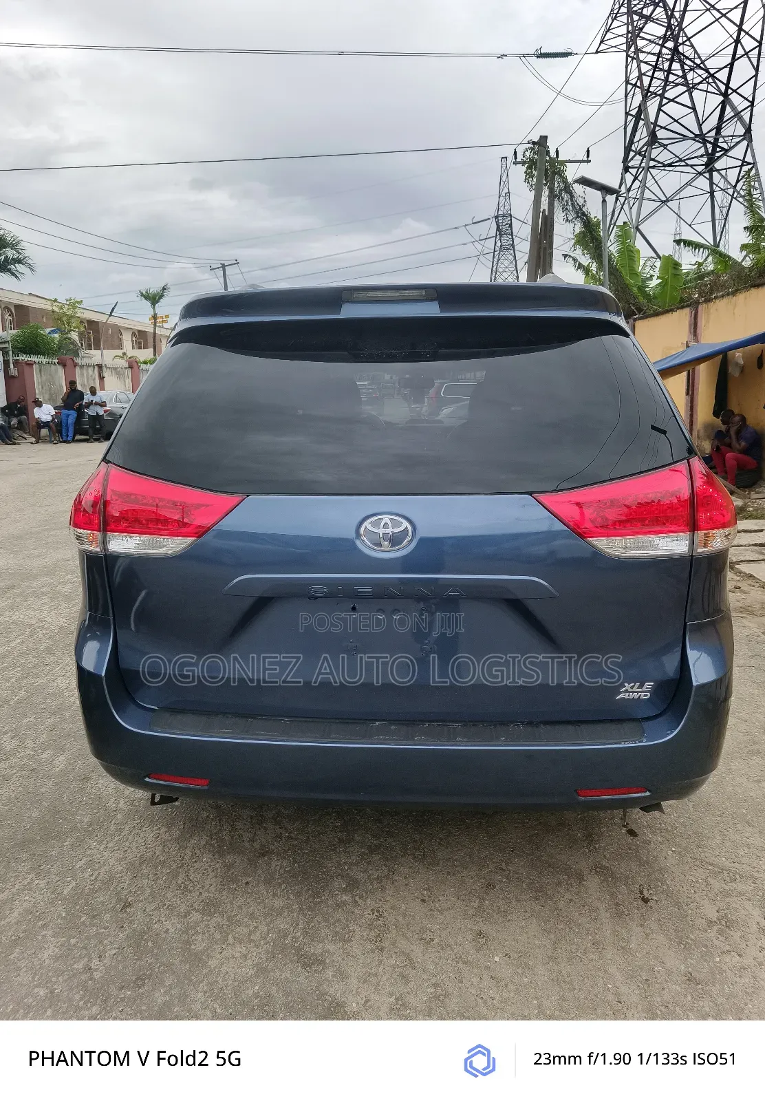 Toyota Sienna XLE 7 Passenger 2012 Blue