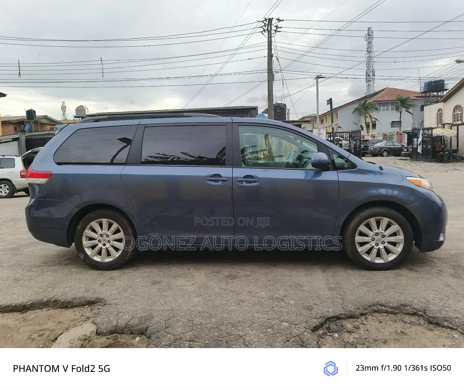Toyota Sienna XLE 7 Passenger 2012 Blue