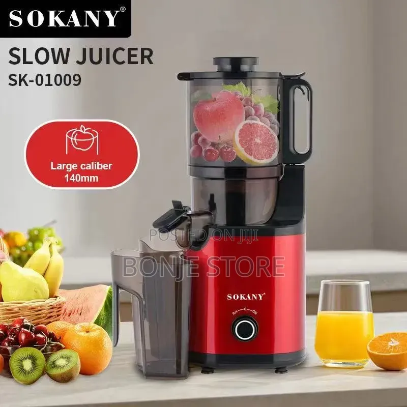 Sokany Industrial Whole Fruit Slow Juicer Sk-01009