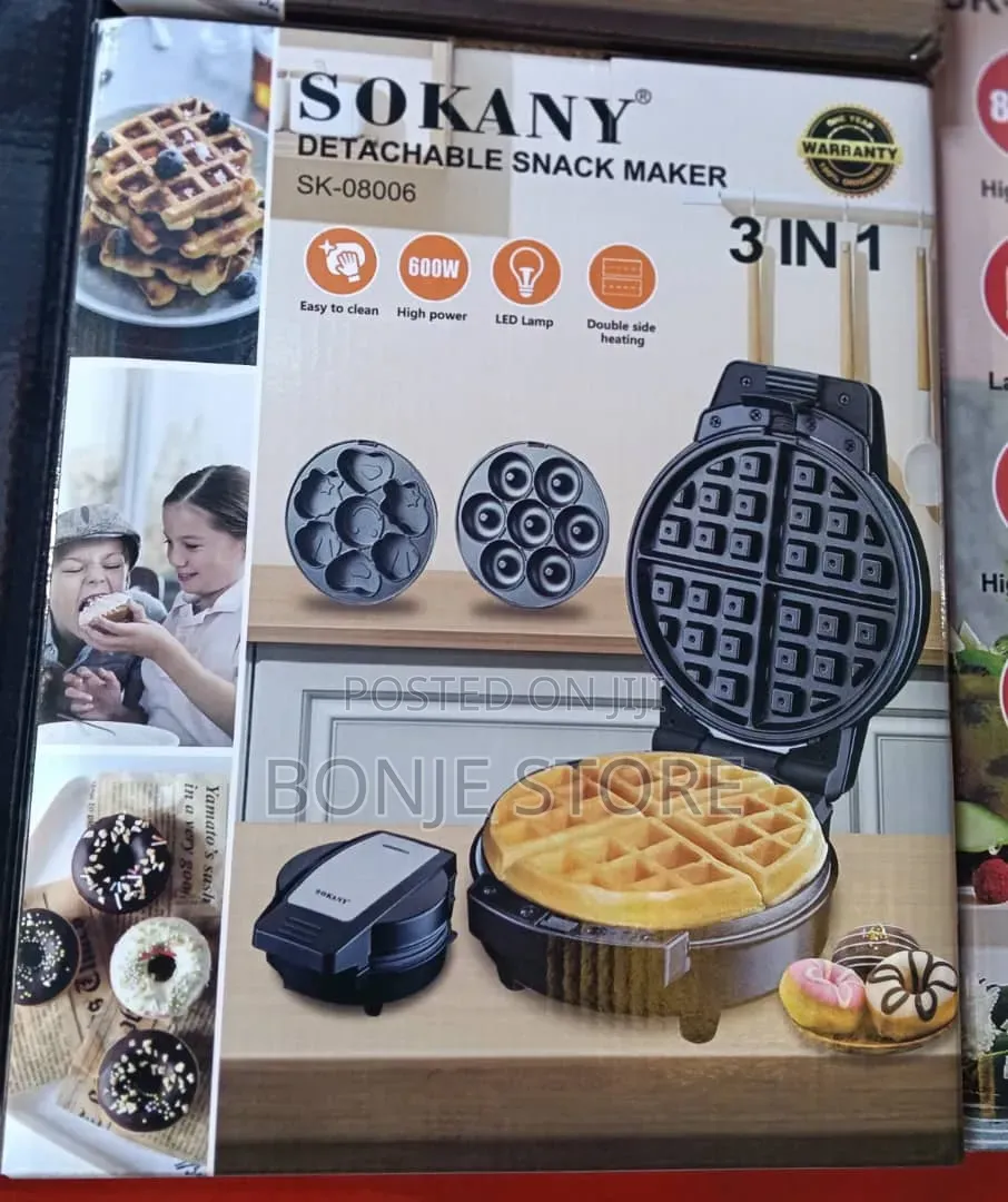 3 in 1 Sokany Detachable Snack Maker