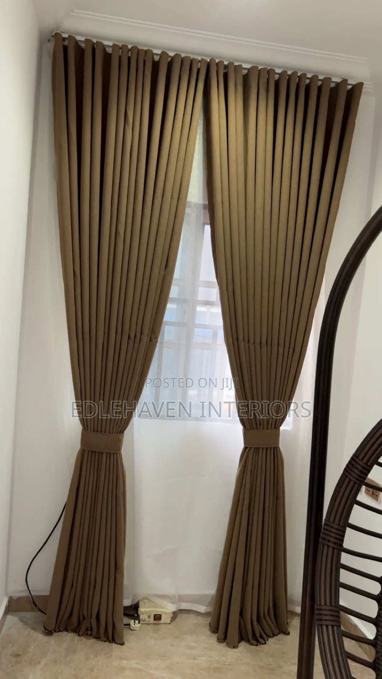 Coffee Brown Turkish Drapes
