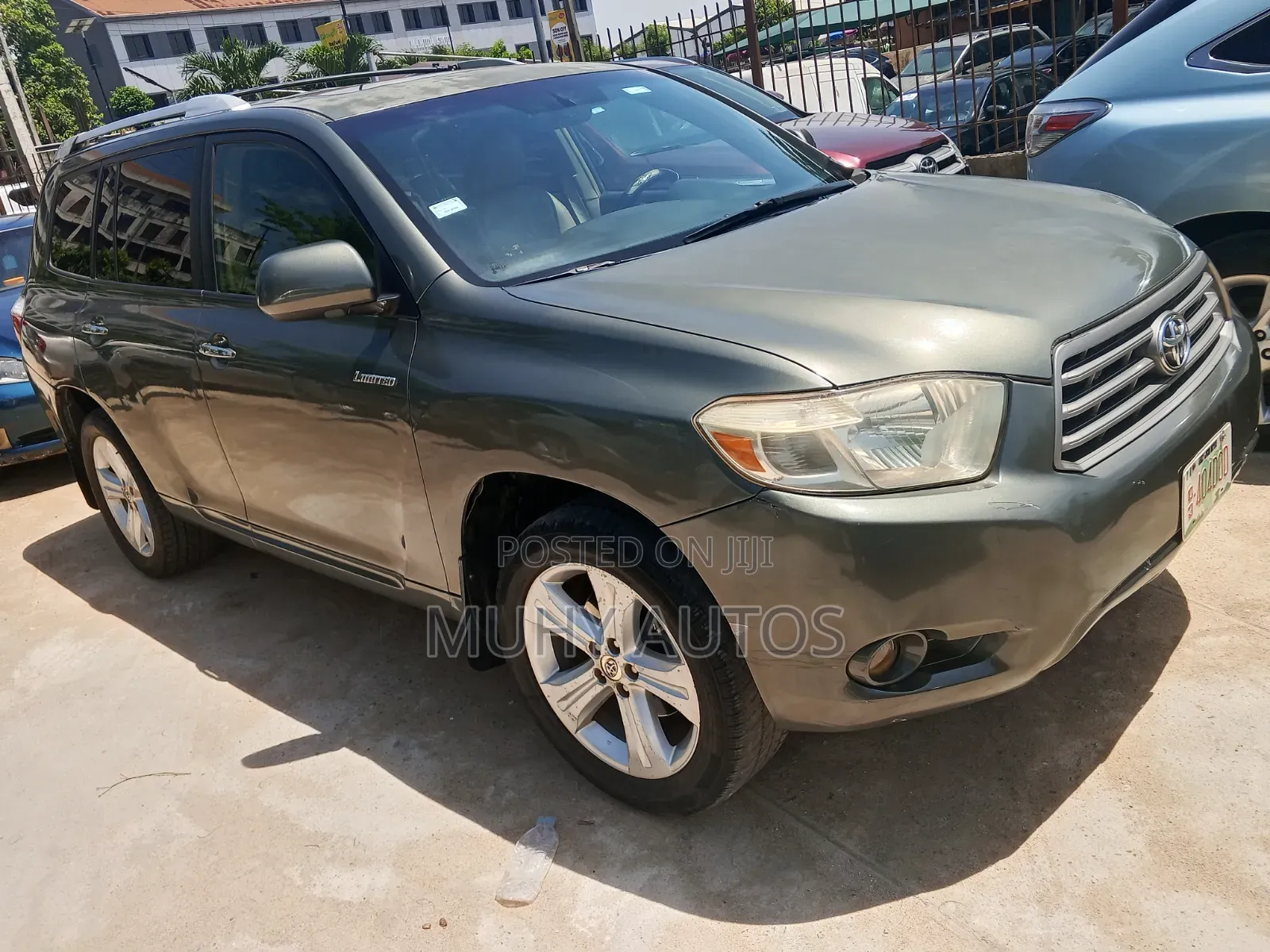 Toyota Highlander Limited 2009 Green