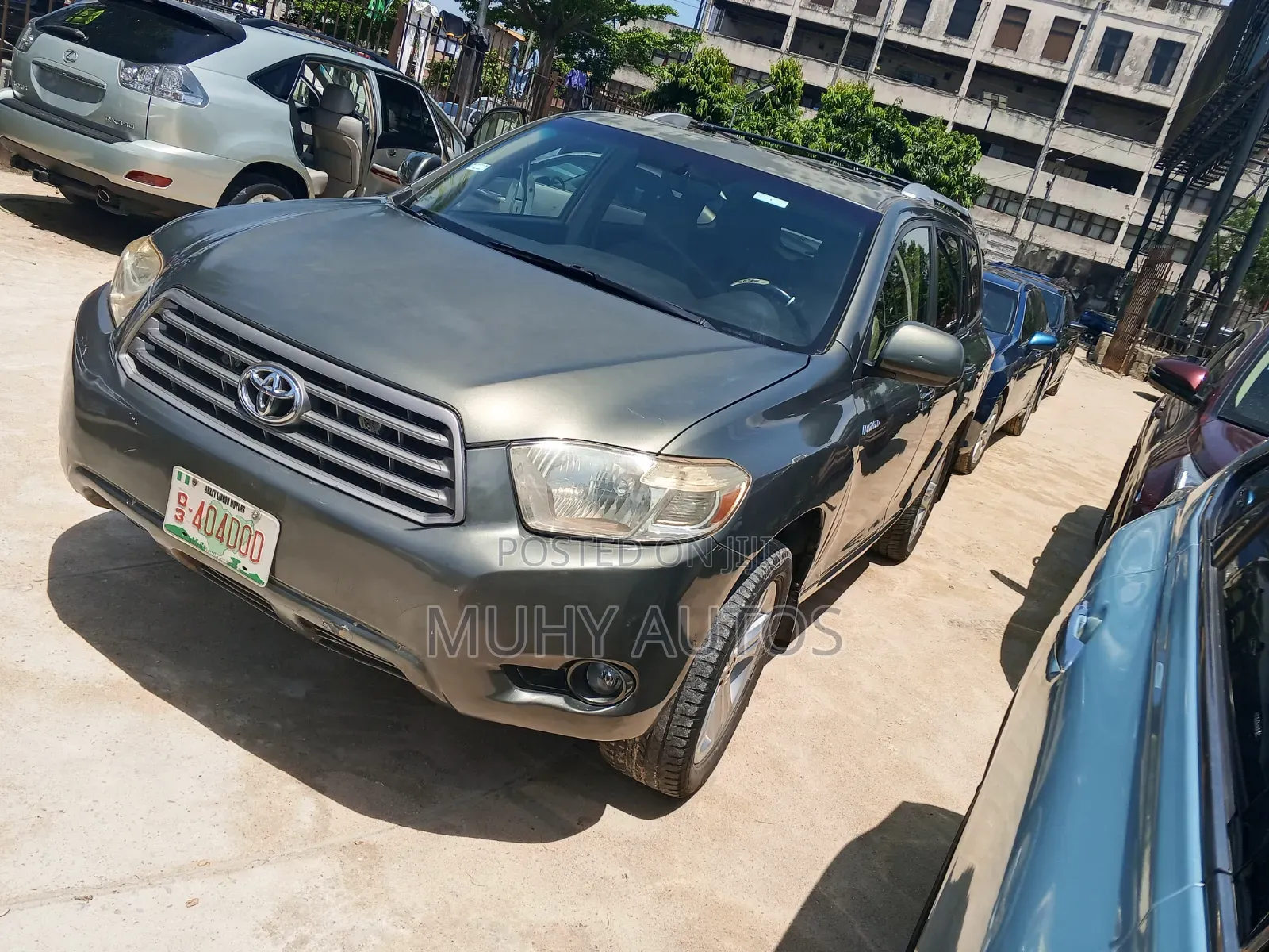 Toyota Highlander Limited 2009 Green