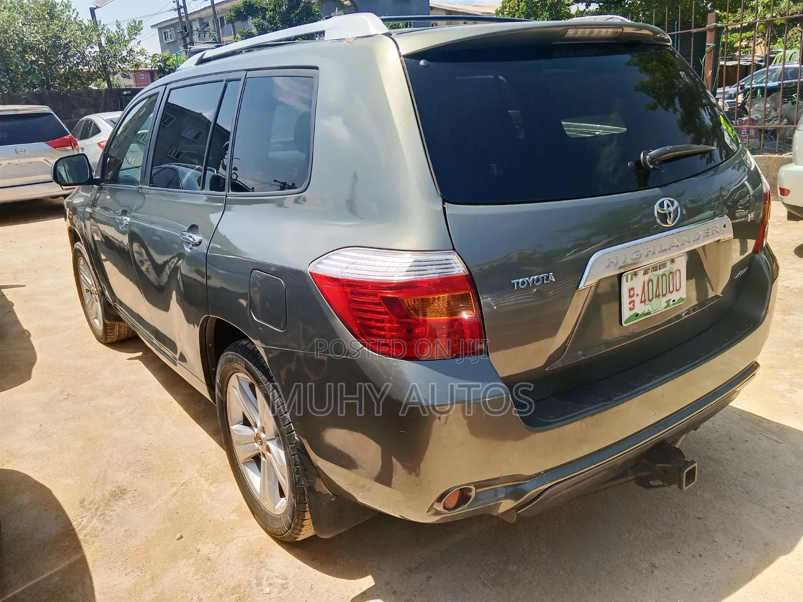 Toyota Highlander Limited 2009 Green